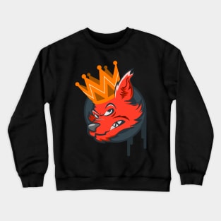 King Wolf Crewneck Sweatshirt